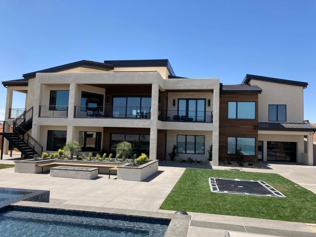 Completed window film installation by Affordable Tinting in Southern Utah