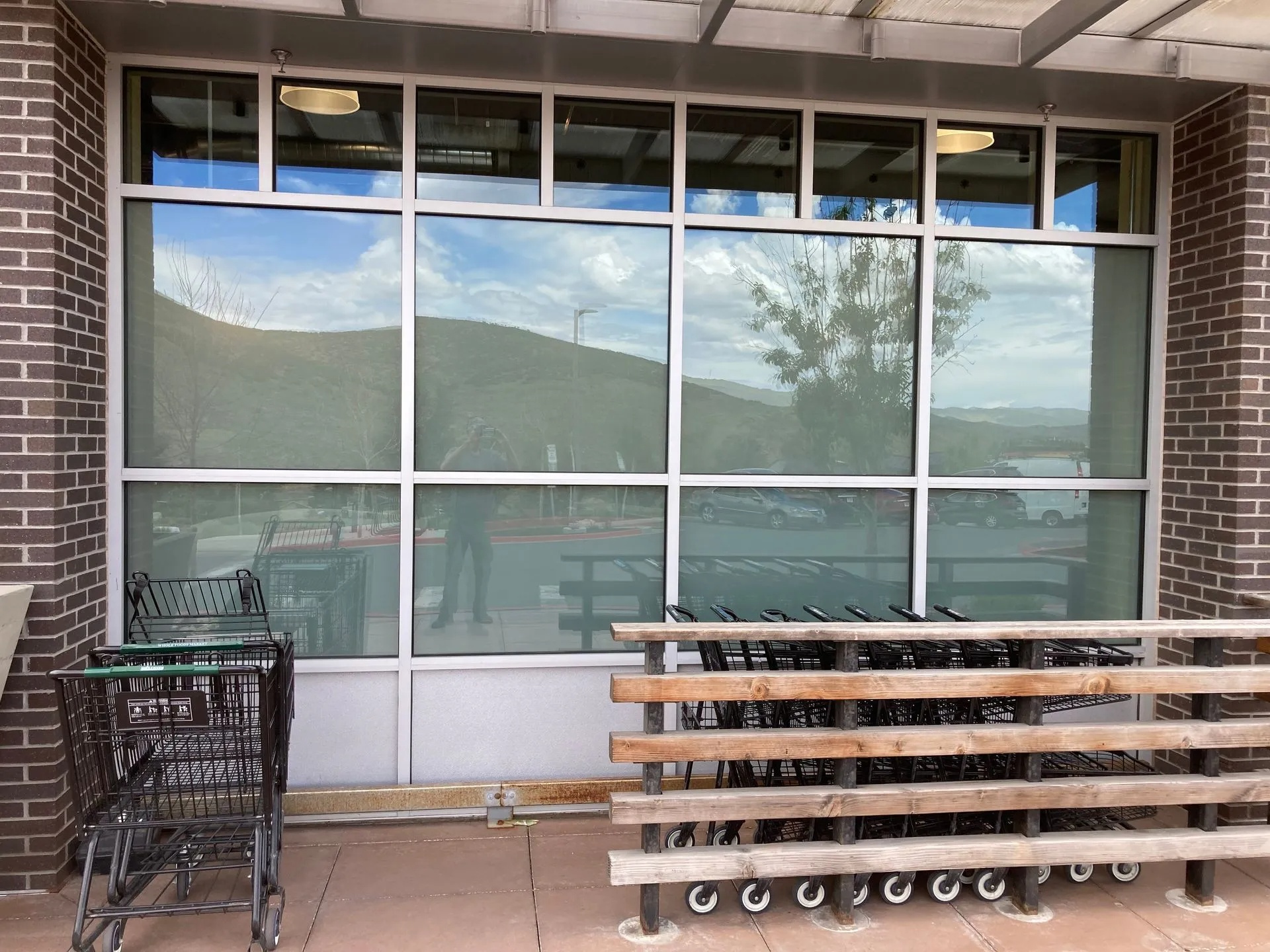 Completed window film installation by Affordable Tinting in Southern Utah