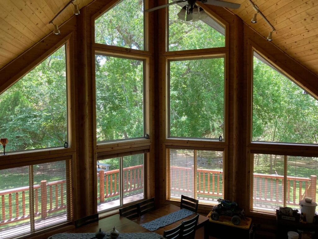 Completed window film installation by Affordable Tinting in Southern Utah