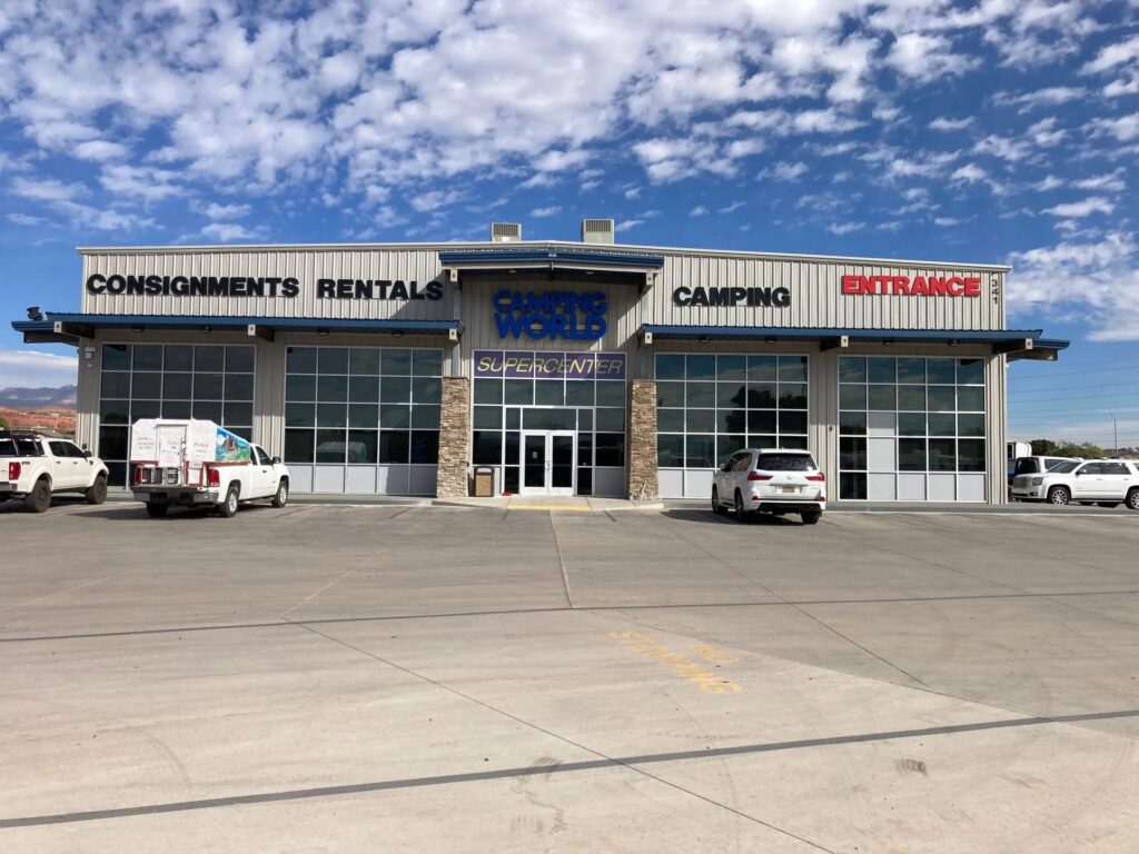 Completed window film installation by Affordable Tinting in Southern Utah