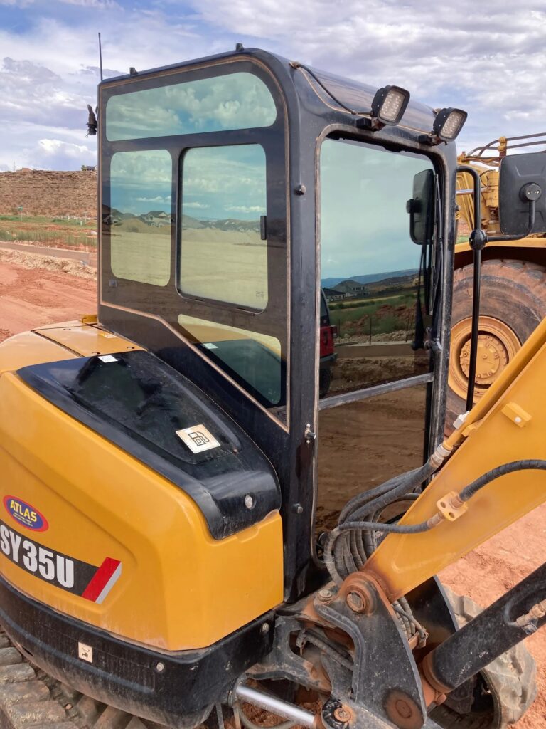 Completed window film installation by Affordable Tinting in Southern Utah